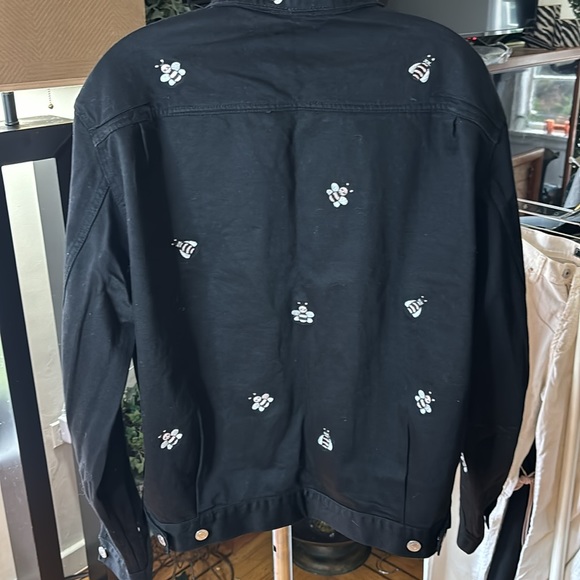 DIOR HOMME X Kaws 2019 Bee Accent Trucker Jacket. Size EU 39 - Picture 5 of 8